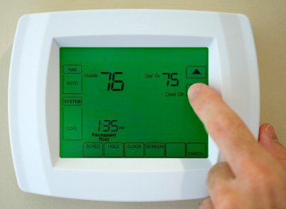 Thermostat service by Quantum Heating and Cooling LLC